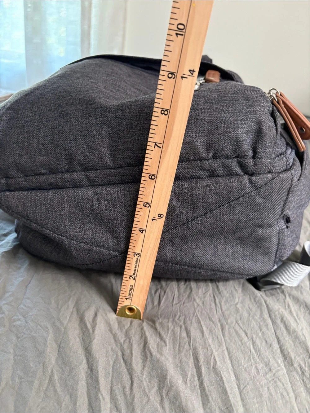 Ruvalino Large Diaper Bag Backpack, Multifunction Baby Changing Travel Bag.
